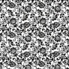 Black & White Damask Self-Adhesive Film | Jeffrey Stevens - Image 2