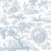 Chasse de Diane Toile, Bleu
