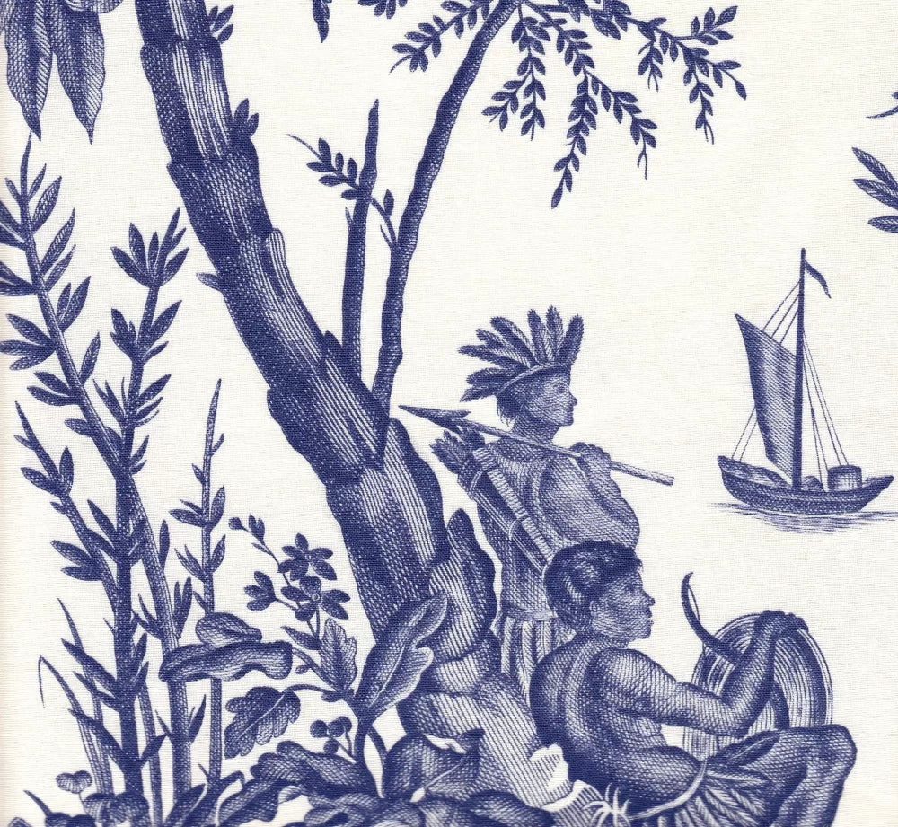 Lafayette Toile, Bleu