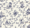 Pillement Toile, Bleu
