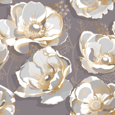Bloom - Taupe Commercial Wallcovering | Koroseal