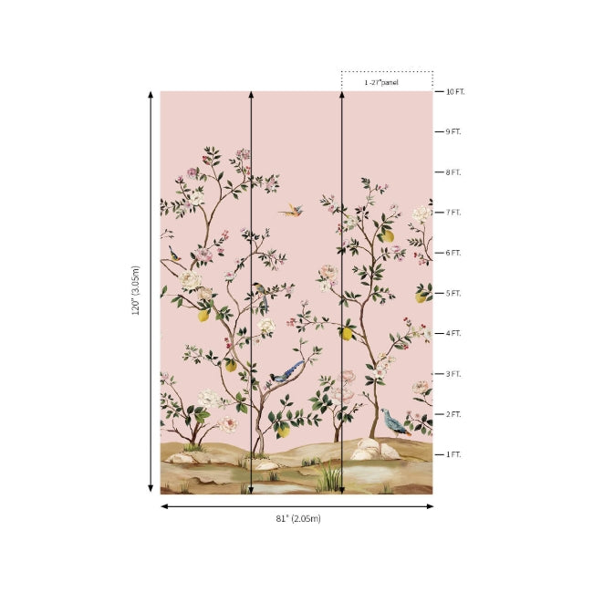 Blossom Mural - Blush - Image 2