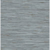Blue Grassweave Peel and Stick Wallcovering | Jeffrey Stevens - Image 1