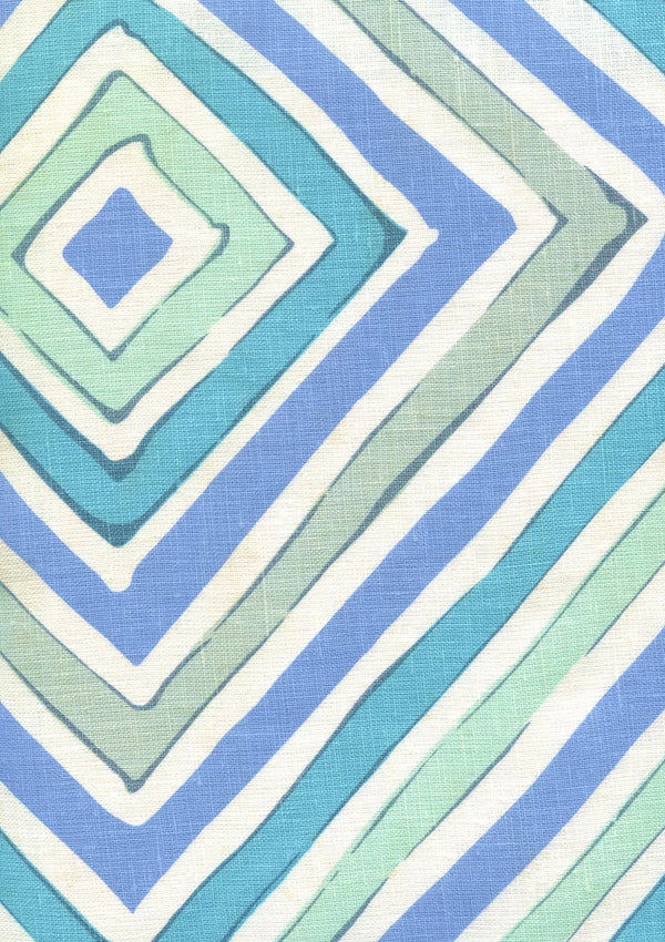 Blue Gray Turquoise on Tint Wallcoverings | Alan Campbell
