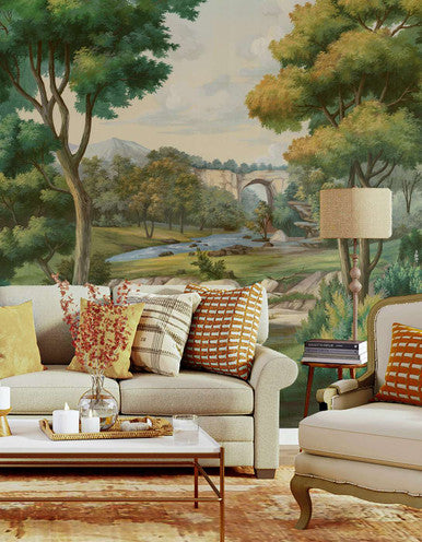 Blue Ridge Beige | Mural Source