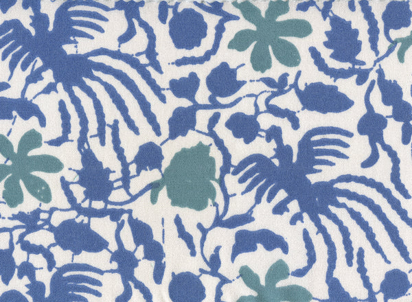 Blue Sky on White Wallcoverings | Suncloth