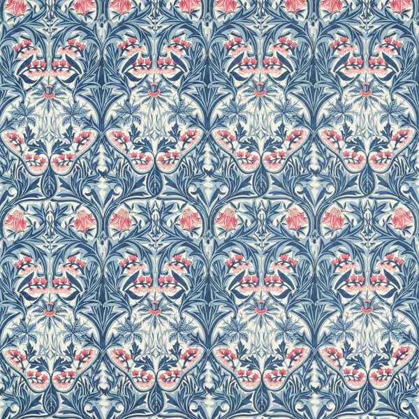 Bluebell Indigo/Rose | Morris & Co.