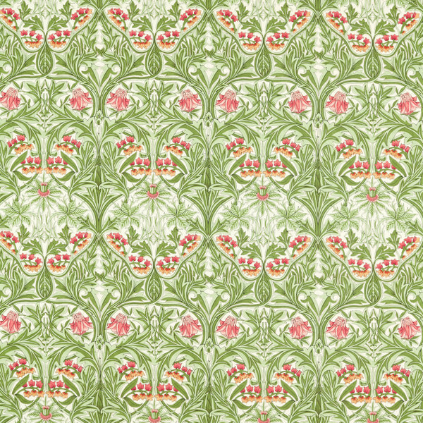 Bluebell Leaf Green/Sweet Briar | Morris & Co.