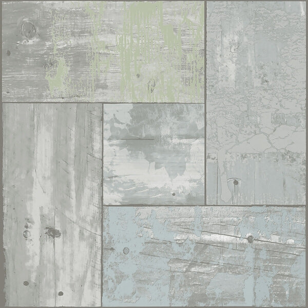 Boardwalk Peel and Stick Floor Tiles | Jeffrey Stevens Wallcovering