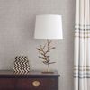 Bohemian Bling Grey Basketweave Wallcovering | Jeffrey Stevens - Image 3