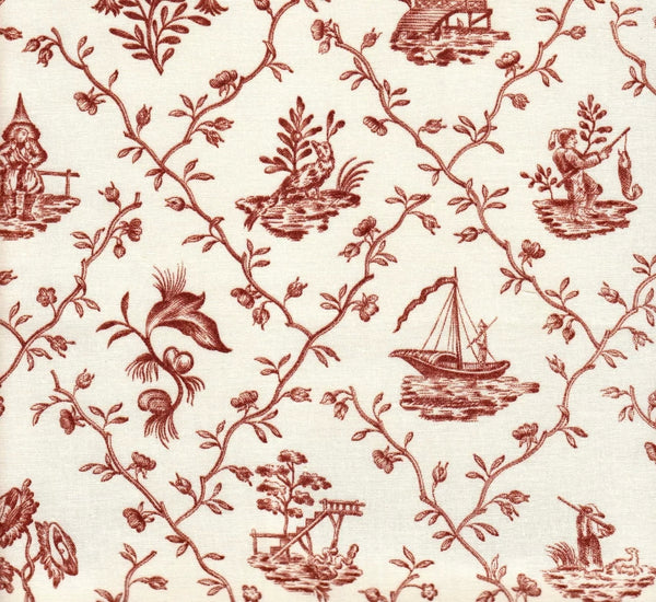Pillement Toile, Bois Wallcoverings | Charles Burger