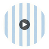 Boothbay Harbor Ocean Waterside Stripe Wallcovering Circular Swatch | LA Walls