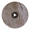 Bosa Marina Rustic Aged Wood Grain | Hollywood Wallcoverings Circular Swatch | Hollywood Wallcoverings