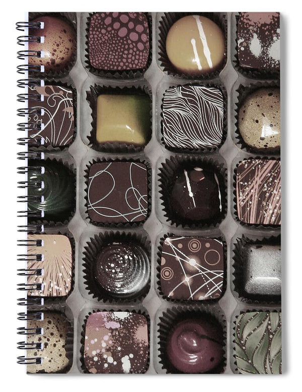 Box of Chocolates - Spiral Notebook