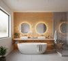 Braga Cork Natural | Phillipe Romano - bathroom room setting
