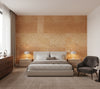Braga Cork Natural | Phillipe Romano - bedroom room setting
