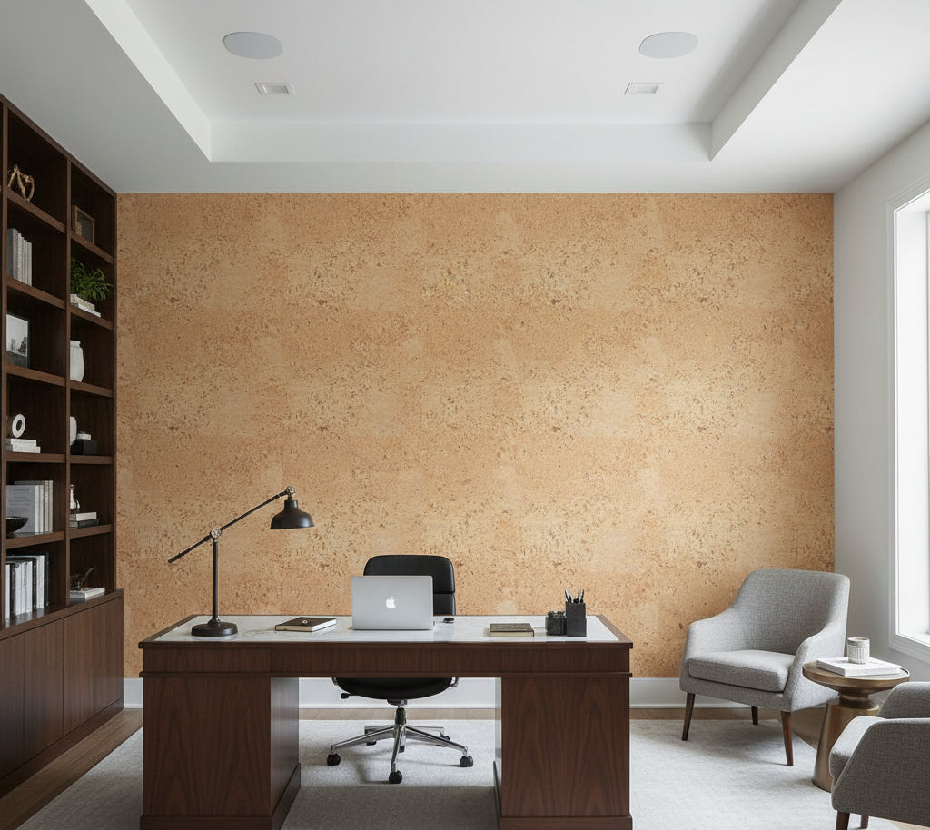 Braga Cork Natural | Phillipe Romano - office room setting