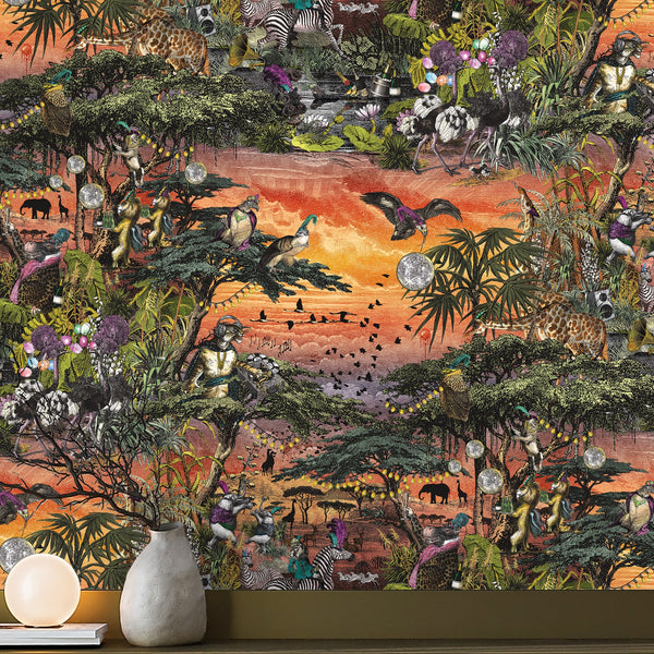 Club Safari (BMGI006/01C) Wallcovering | Brand McKenzie