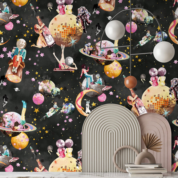 Cosmic Groove (BMGI006/02C) Wallcovering | Brand McKenzie