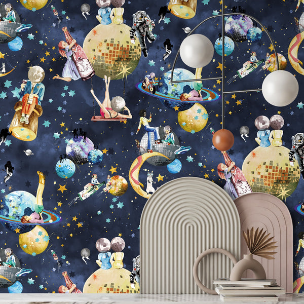 Cosmic Groove (BMGI006/02D) Wallcovering | Brand McKenzie