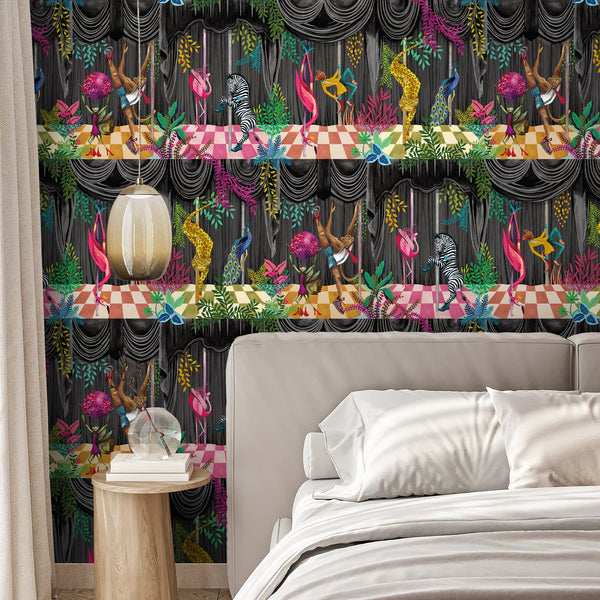Creature Club (BMGI006/03C) Wallcovering | Brand McKenzie