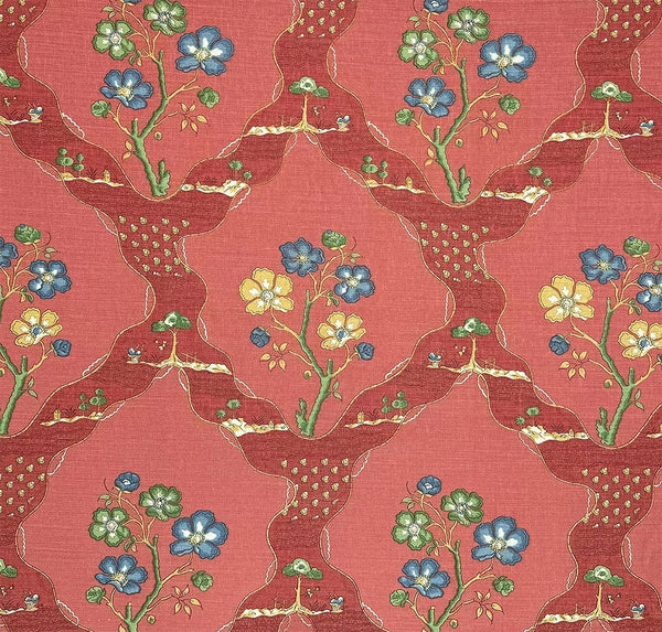 Myrtil Toile, Brique Wallcoverings | Charles Burger