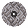 BRISTLECONE WIDE WIDTH Grey | Thibaut Circular Swatch | Thibaut