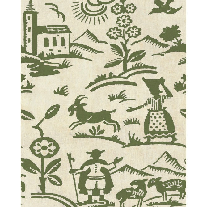 Brixen Green Wallpaper | Mind The Gap