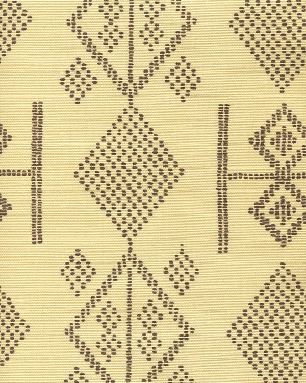 Brown on Biscuit Wallcoverings | Alan Campbell