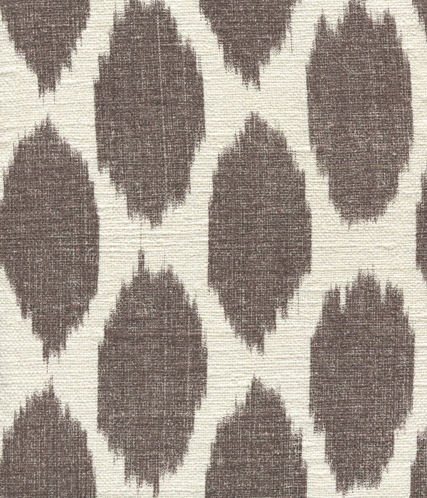 Adras, Brown on Silk Matka Wallcoverings | Quadrille