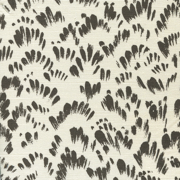 Passy Ii Brown on Tint Screen Printed - Cream Fabric | China Seas