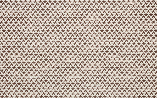 Isabella on Tinted Linen, Brown on Tint Wallcoverings | Quadrille