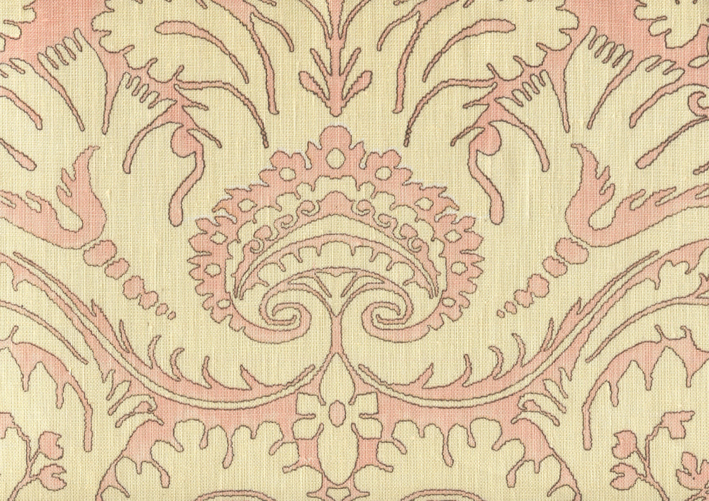 Borghese, Brown Soft Pink on Cream