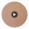 Bruce's Burlap Jute | Phillipe Romano Circular Swatch | DW
