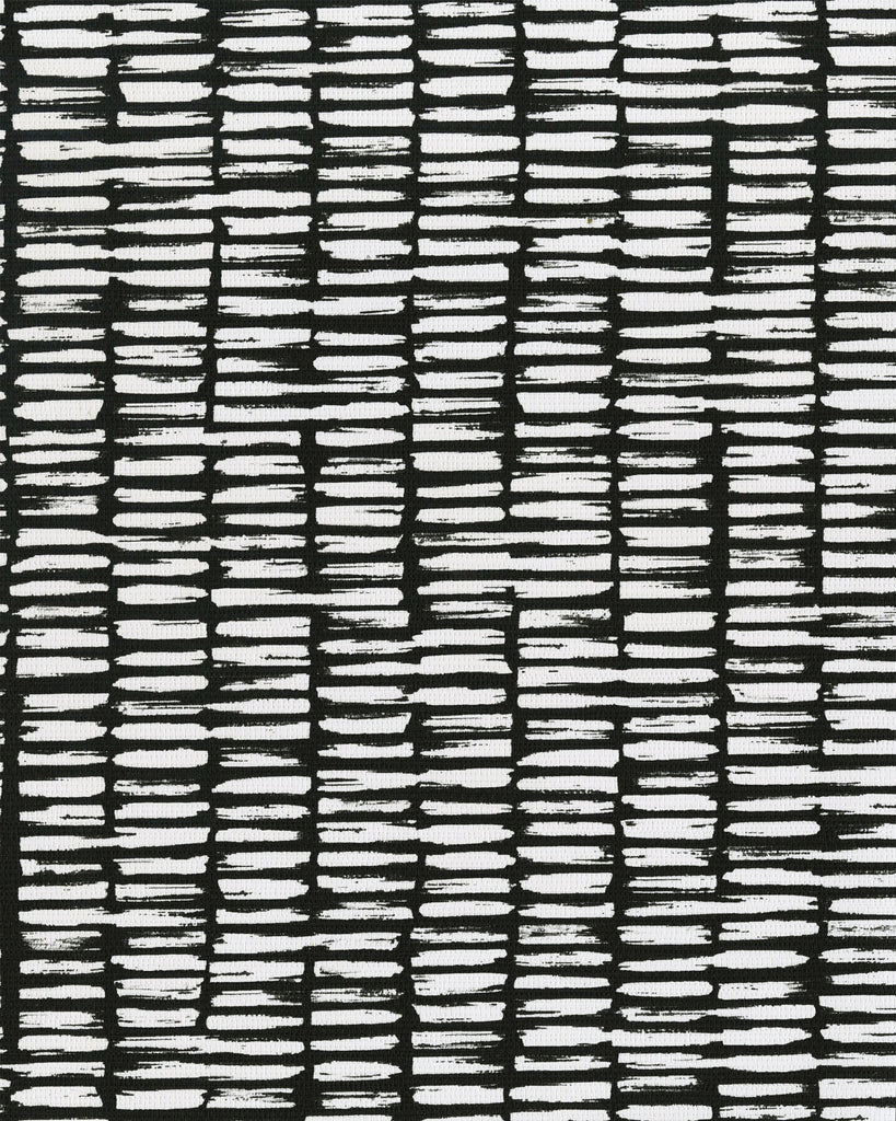 Brussels Dash-ing Black n White Wallcovering | Phillipe Romano
