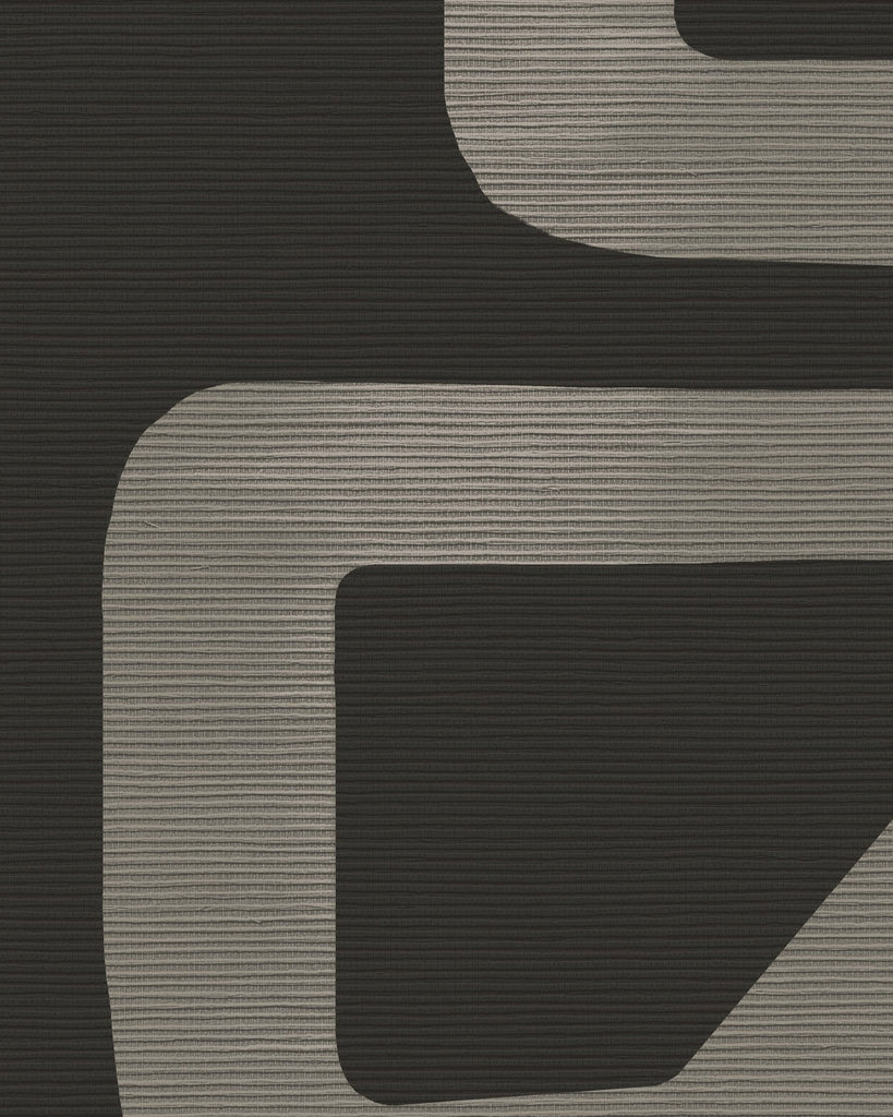 Brussels Hula Big Hana Bronzed Wallcovering | Phillipe Romano