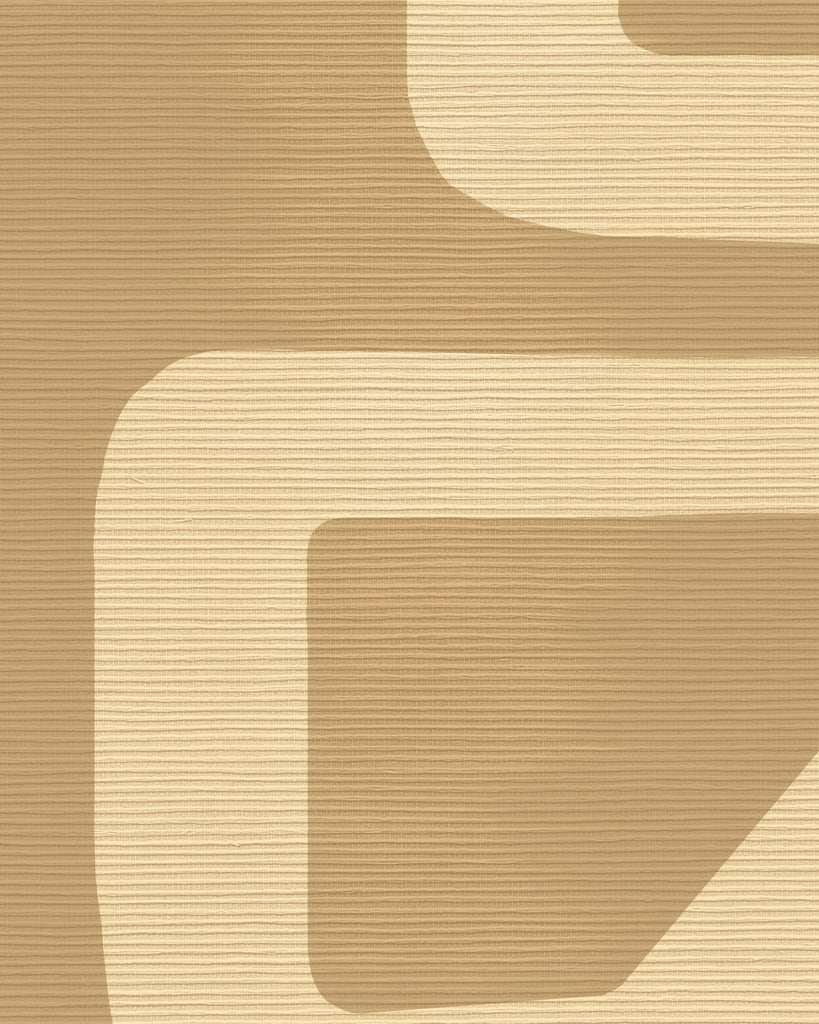 Brussels Hula Big Hana Gold Rush Wallcovering | Phillipe Romano