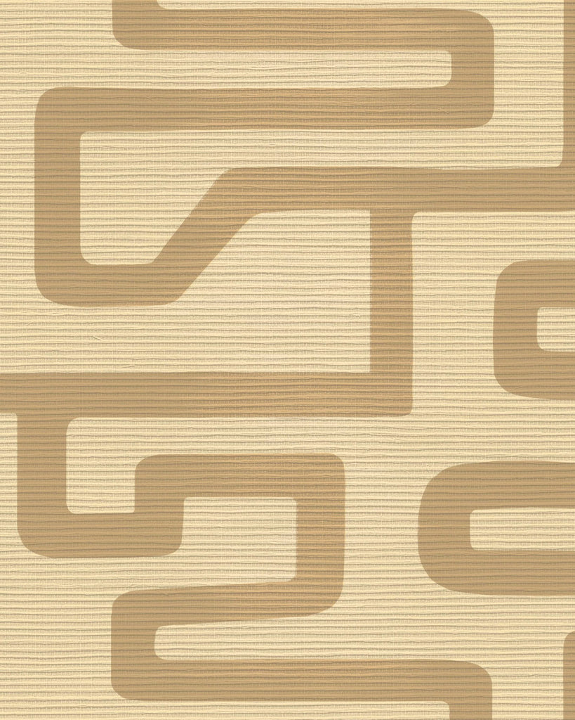 Brussels Hula Hana Gold Rush Wallcovering | Phillipe Romano