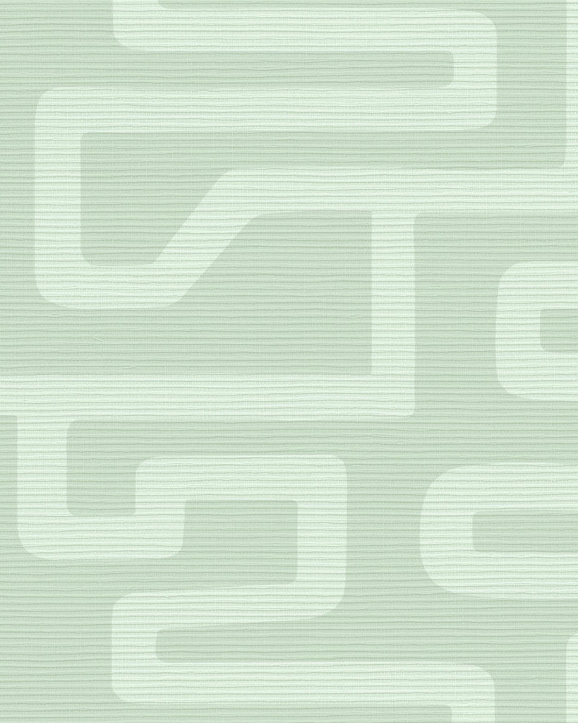 Brussels Hula Hana Matte Mint Wallcovering | Phillipe Romano
