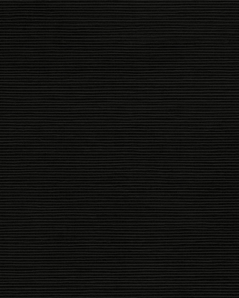 Brussels Hula Matte Black Wallcovering | Phillipe Romano