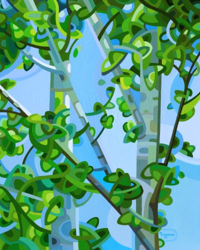 Birch Light - Sky Blue Commercial Wallcovering | Koroseal