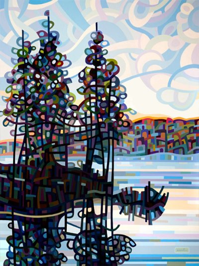 Haliburton Morning   Wallpaper (Mb00007) | Mandy Budan | Koroseal