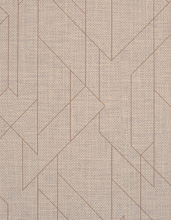 Budapest Zephyr MUSHROOM Wallcovering | Phillipe Romano