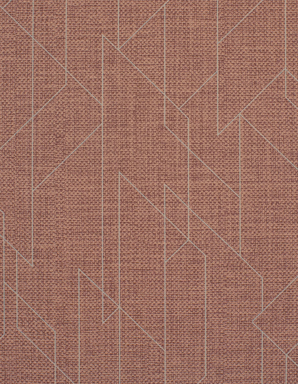 Budapest Zephyr RUSSET Wallcovering | Phillipe Romano