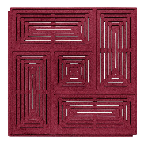Buzzer Burgundy | Hollywood Wallcoverings