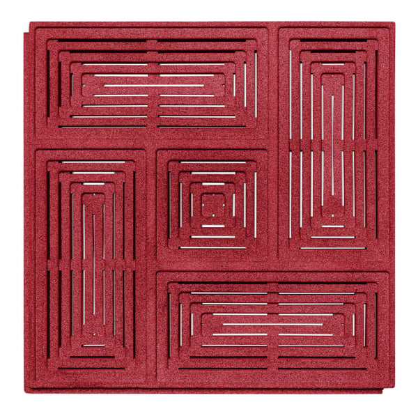 Buzzer Burgundy | Hollywood Wallcoverings