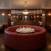 Vintage Harbor - Lipstick Upholstered Banquette | Architectural Fabrics