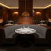 Soper Hole - Graphite Upholstered Banquette | Architectural Fabrics