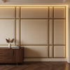 Rainbow Reef - Natural Upholstered Wall Panel | Architectural Fabrics