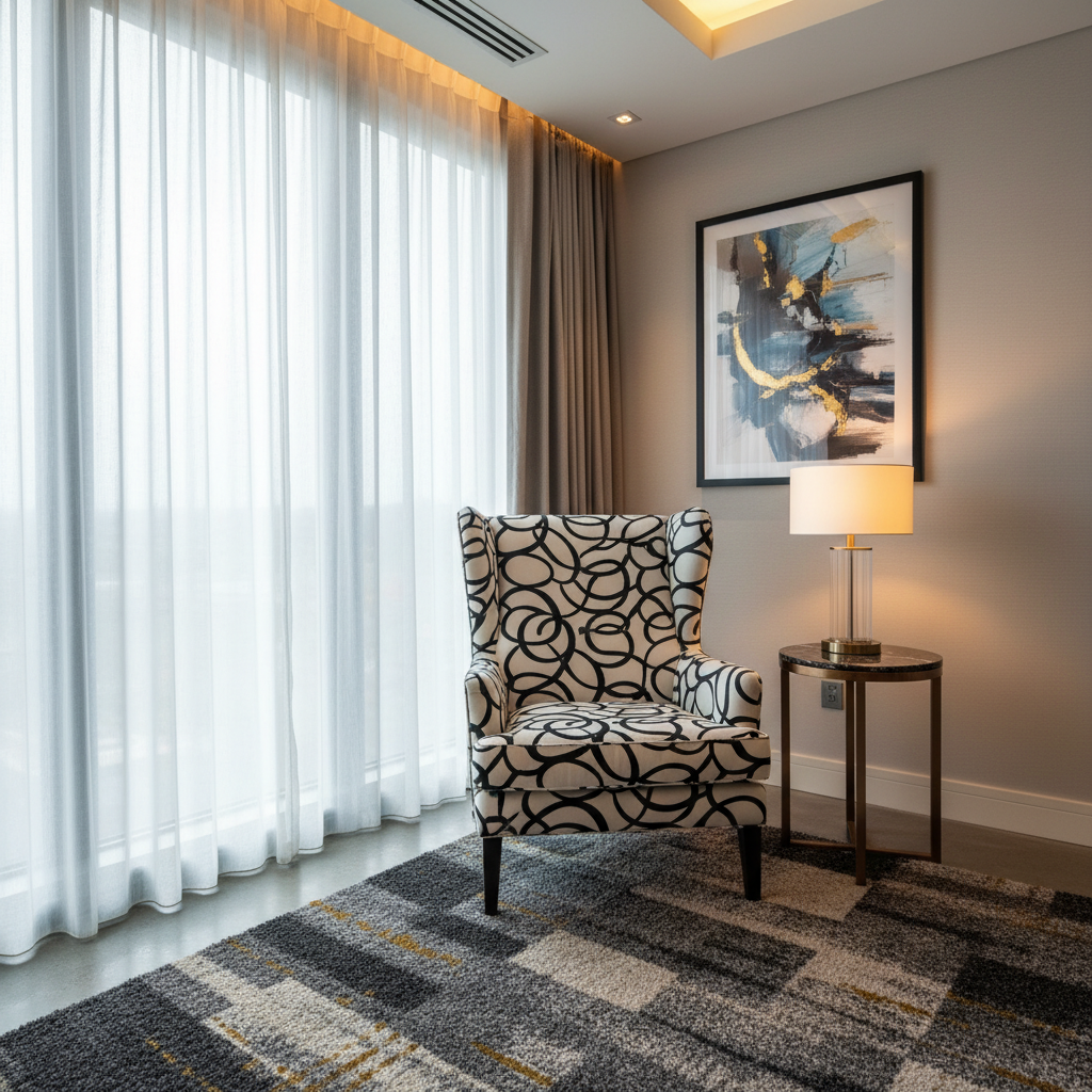 Palmyra Royal Upholstered Chair | Architectural Fabrics